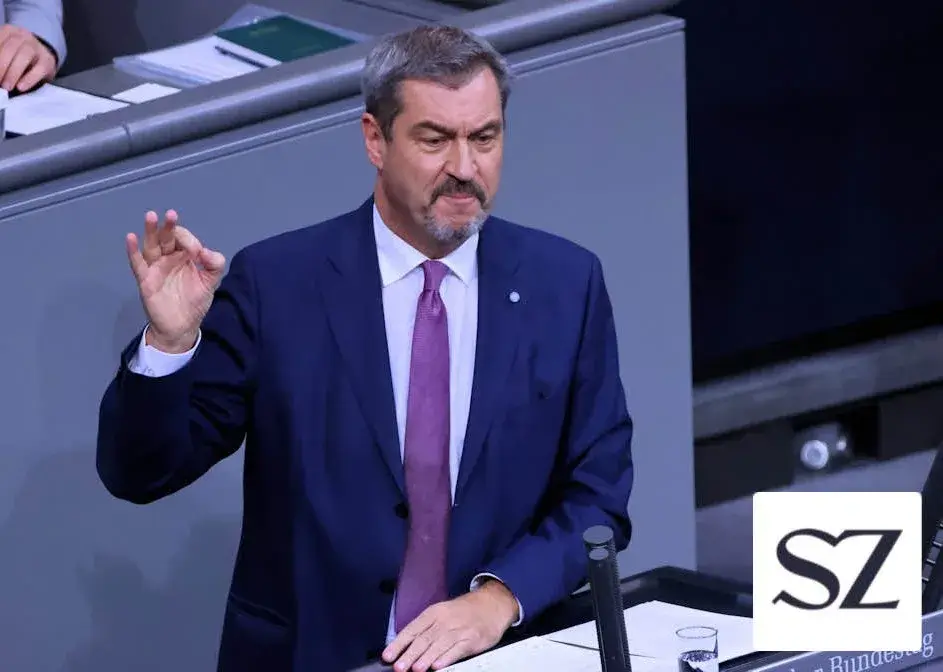 Söder spricht im Bundestag